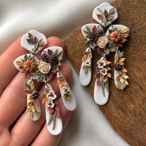 Clay Ear Rings